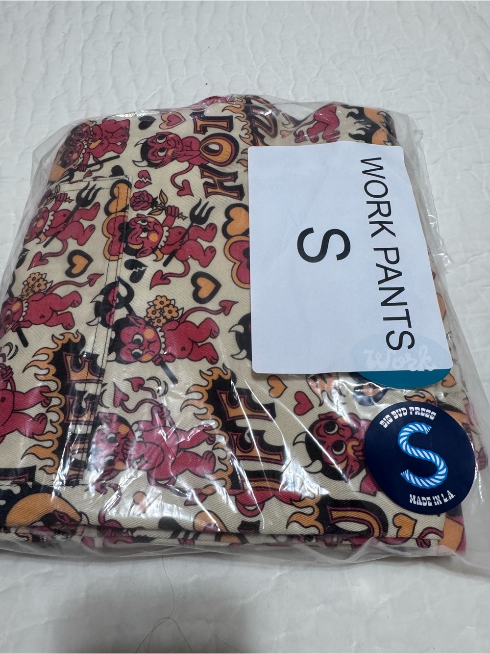 Big Bud Press Hot Stuff Work Pants Size Small